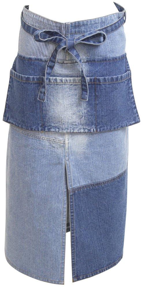 

Murataya Apron Patchwork Denim Garcon Long 8653 синий