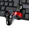 Car Charger 2 USB Ports Fast Charging Digital Display Car Accessories For Renault Dacia CLIO MK3 3 III MEGANE MK2 SCENIC MK2 5