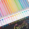 8-18Colors Flowing Sand Art Mark Pen Set For Draw Sketching Oily Tip Based Markers Graffiti School Art Glitter Gel Pen Supplies