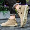 2024 Nové pánské velké boty pro volný čas protiskluzové vysoké top pro volný čas sportovní obuv módní návrhářka Ručně vyráběná pánská obuv 38-48