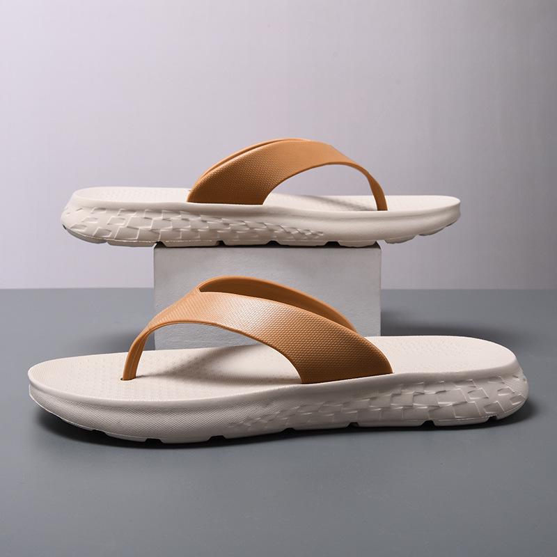Men s EVA Dual-Use Flip-Flops - Summer Non-Slip Casual Soft Sole Beach Sandals 40 хаки