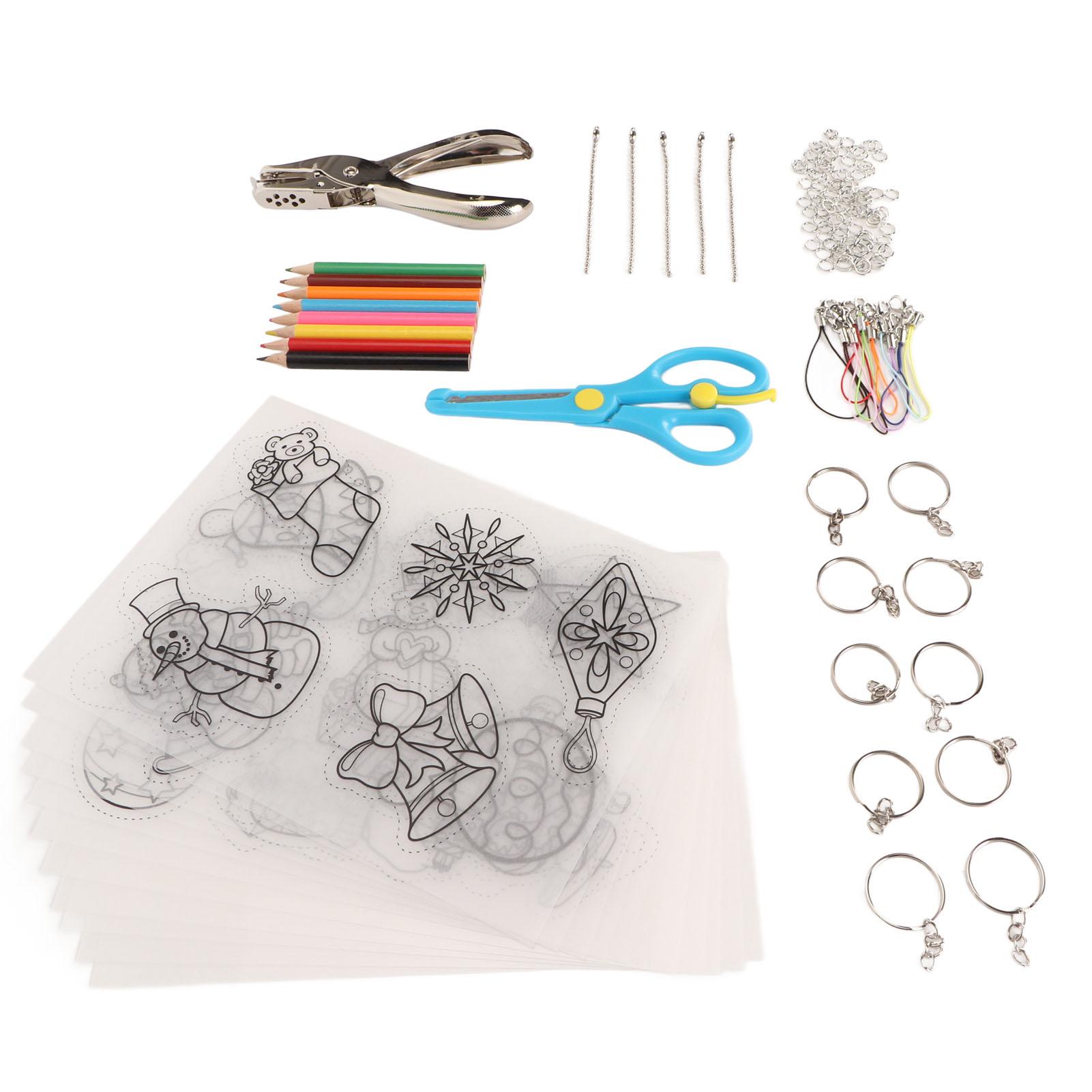 

Комплект термоусадочных листов Полупрозрачные сглаживающие матовые стороны Термоусадочная бумага Художественные пленки с