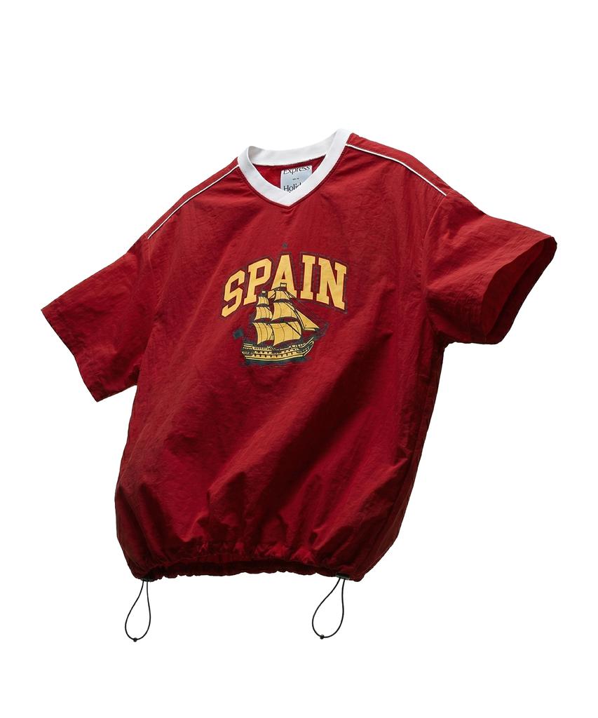 EXPRESSHOLIDAY Authentic Nylon Half T-Shirt_Spain