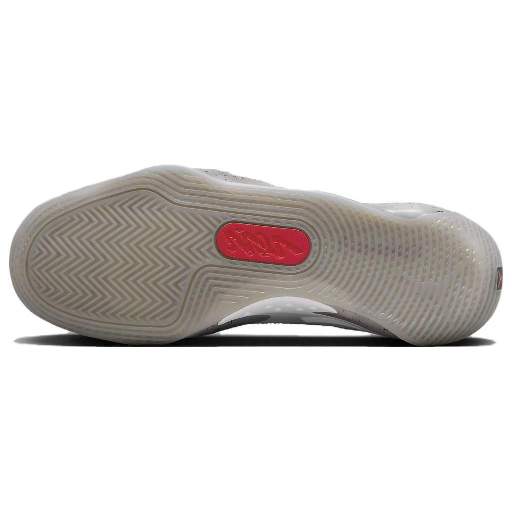 Air Jordan Zion 3 Fresh Paint Men Sneakers White University-Red Cement-Grey DR0675-106