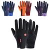Versatile Black Waterproof And Windproof Touch Screen Gloves For Outdoor Sports