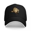 Wildlife Animal Raccoon Embroidered Black Baseball Cap with Mesh Back and Adjustable Closure for Outdoor Enthusiasts