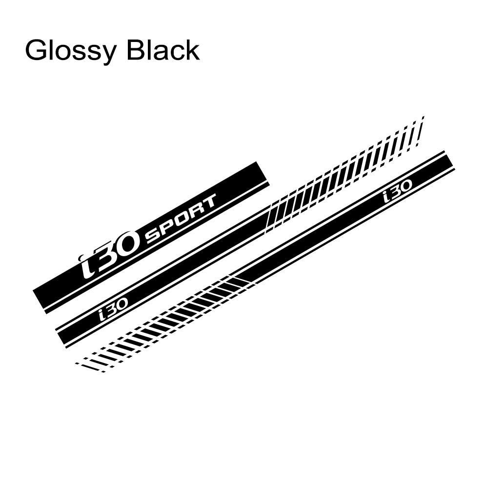 Car StickersAuto Hood Door Side Graphics Racing Sport Stripes Decor Decal For Hyundai I30 I 30 N Line 30n Sedan GT Accessoriees