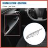 ACROPIX Front Left Driver Side Master Power Window Switch Bezel Interior Door Armrest Panel Trim Cover No.7423202C00B0 for Toyota Corolla 2009-2013