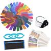 30 Pcs Set Universal Flash Lighting Filter Flash Gels Color Correction Filters for Camera Speedlite Flash Light with