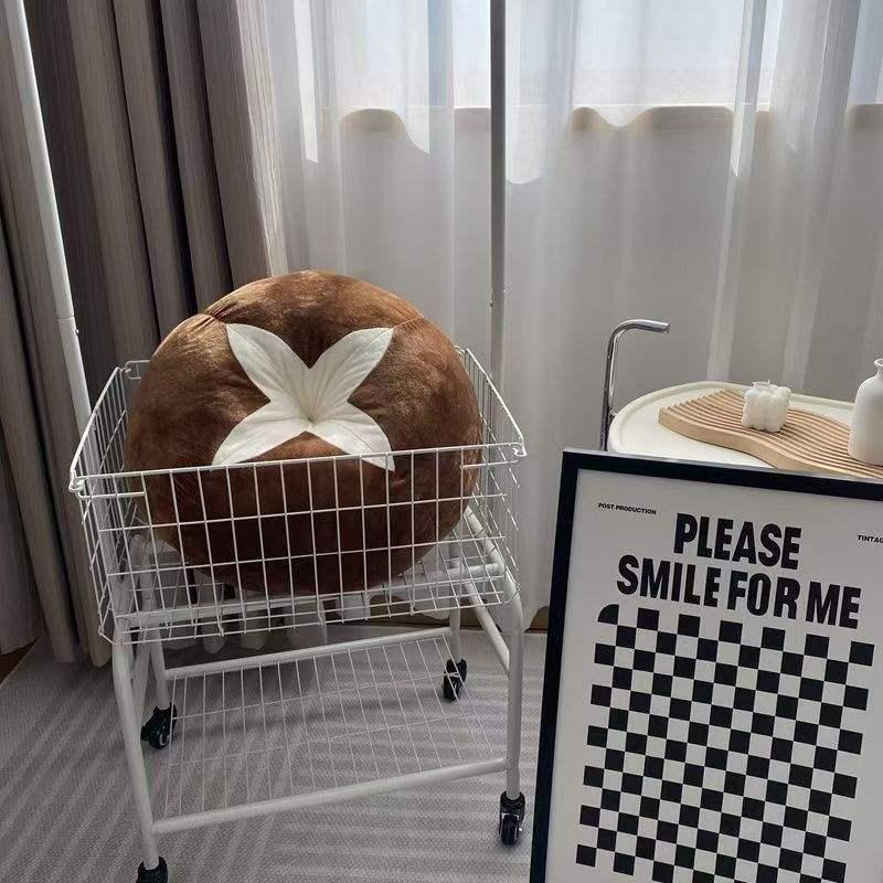 Tomatenpuppe Plüsch Bodenkissen - Kreative Sofarückenlehne & Geburtstagsgeschenk