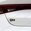 Metal Alloy S R Sport Logo Car Grille Badge Trunk Sticker Decoration Emblem For R-S F-Pace S-Type XE XF XJ XK XJR XFR XEL