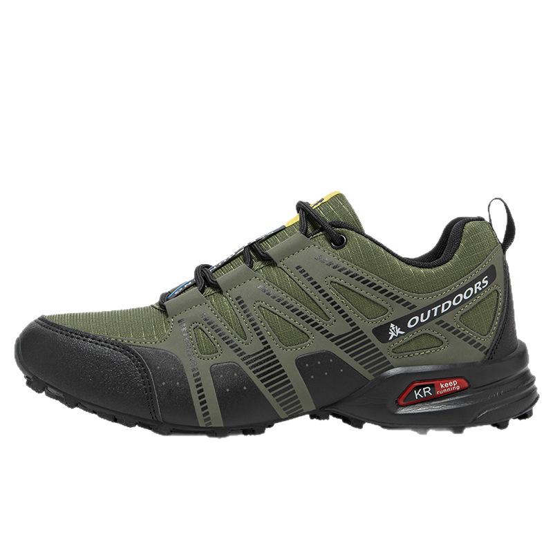 Men's Stylish, Lightweight, Breathable Outdoor Shoes - Casual and Trendy, Large Size Hiking and Mountaineering Footwear.