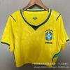 2026 Weltcup Trikot Damen Fußballtrikot Cheerleader Kurzarm Brasilien Mexiko Argentinien Deutschland Großhandel