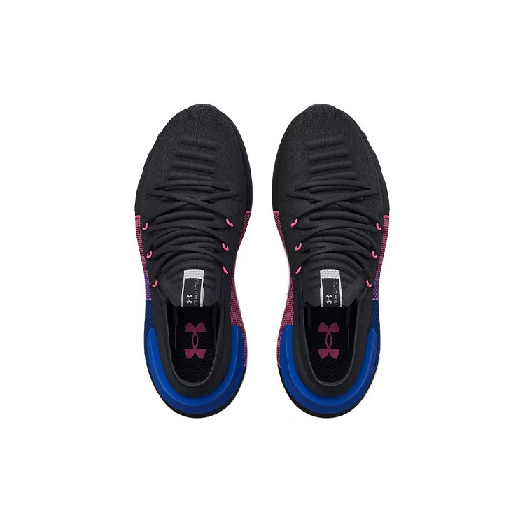 Under Armour HOVR Phantom 3 Negro Azul Rosa Zapatillas de Hombre Versa-Blue 3025516-005