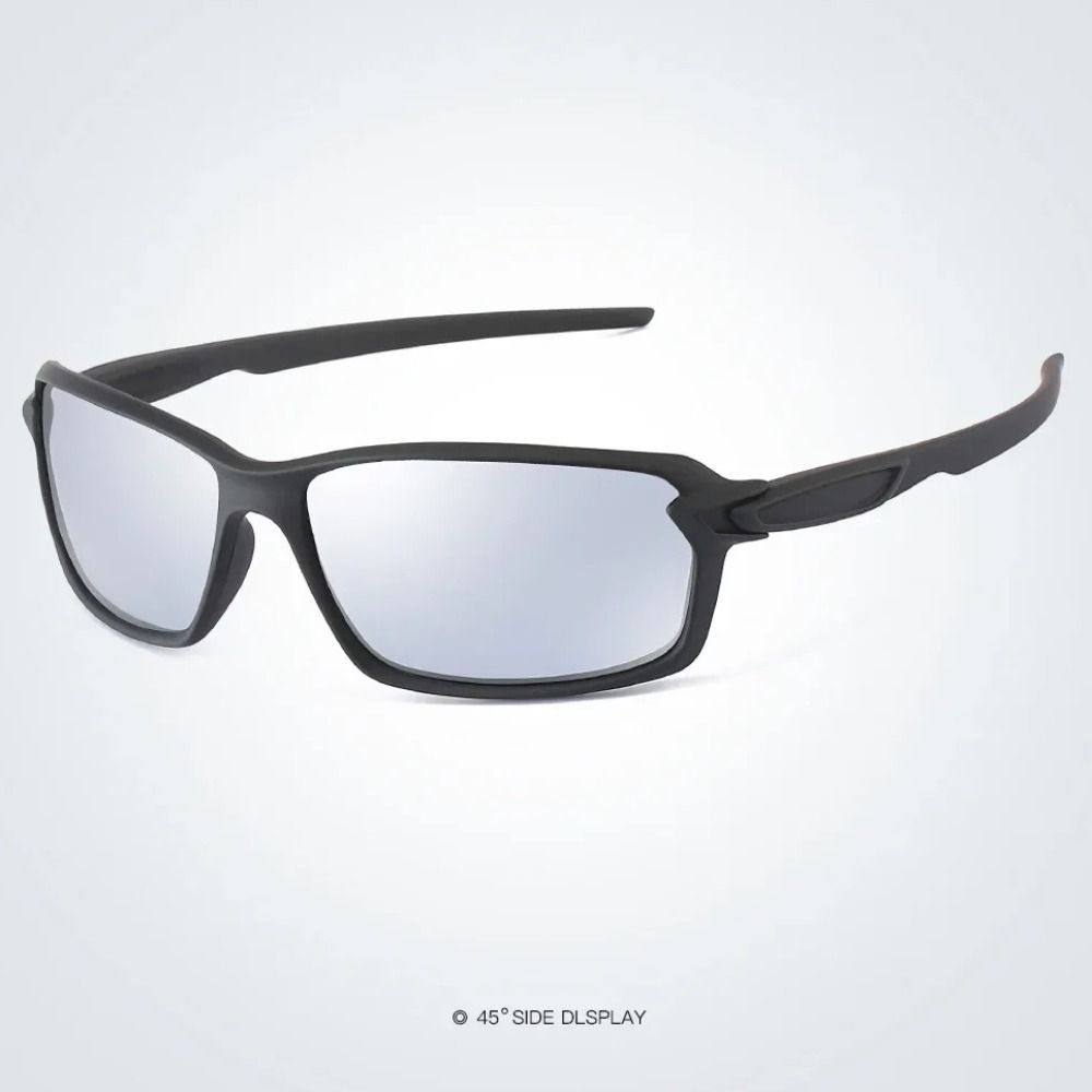 Square Frame Cycling Sunglasses Lightweight Outdoor Sports Glasses  Climbing Skiing