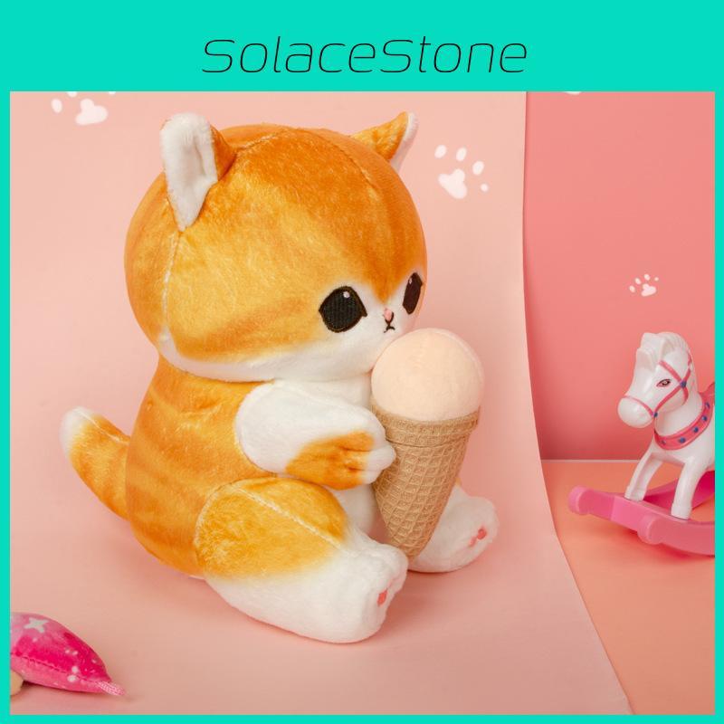 Mofusand Cat Plush Toy With Soft Short Pile For Girls Gift Decor