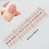 150Pcs Gradient Nude Short Almond Fake Nails Xs/S/M Size Glossy Full Cover Press On Nail For Women Daily Wear False Fingertips