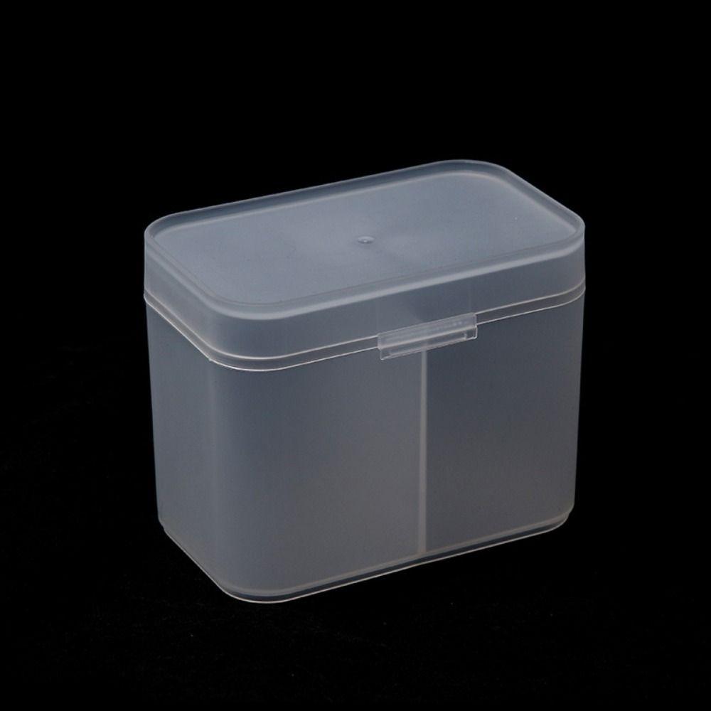 

Коробка для салфеток для ногтей большой вместимости Легкая коробка для хранения косметики Новый органайзер для кистей для макияжа прозрачный