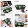 Pencil Pouch Neat Design 300D Polyester Zipper Closure with Pen Slot Board Mesh Pocket and Large Storage Section for Students