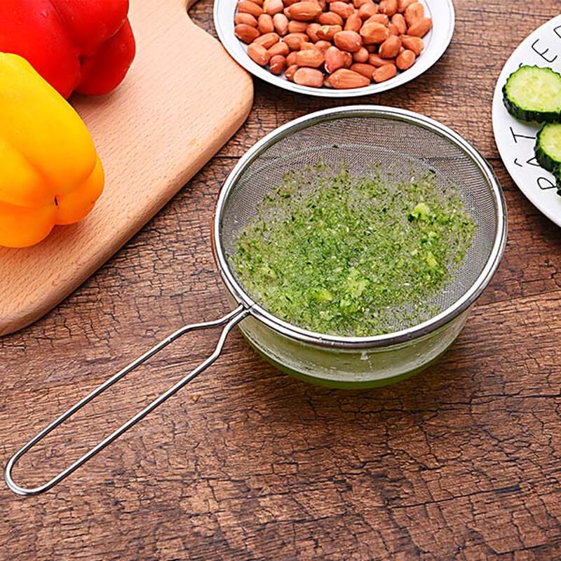 304 Stainless Steel Fine Mesh Food Strainer Set