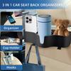 Car Multifunctional Storage Box Rear Seat Cup Holder Auto Storage Box Strong Load-Bearing Car Interior Organizer For Mini Cars
