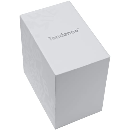 Tendence Gulliver 47 Black Dial Stainless Steel Mineral Glass Quartz 47mm Watch TY460011