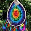 Dream Catcher Teardrop Wall Hanging