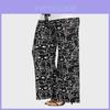 Pantaloni Casual Larghi da Donna alla Moda con Stampa di Gatti Cartoni Animati, Pantaloni Leggeri Estivi