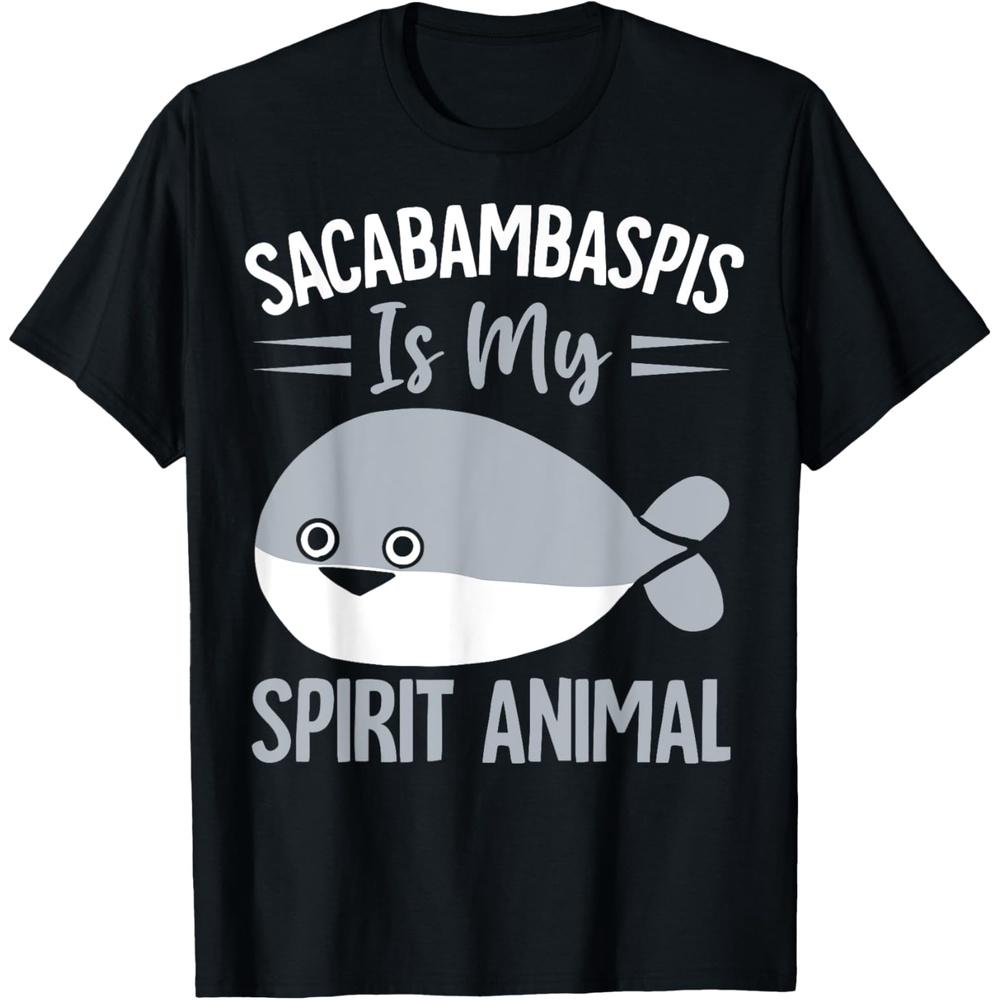 Sacabambaspis Is My Spirit Animal Funny Fish Meme T-Shirt XL чёрный