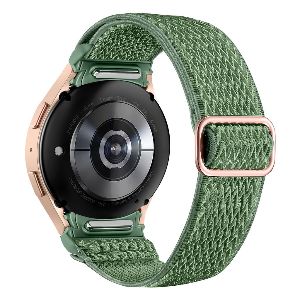 Elastic Nylon Loop Watch Band For Samsung Watch4 5 6 7 Strap Replacement Wristband For Samsung Galaxy Bracelet Correa Accessorie