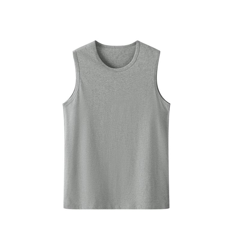 YierShuang Herren 100% Baumwolle Rippstrick Tanktop