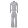 Spicy Girl Slim Fit Flared High Stretch Casual Sports Pants 2026