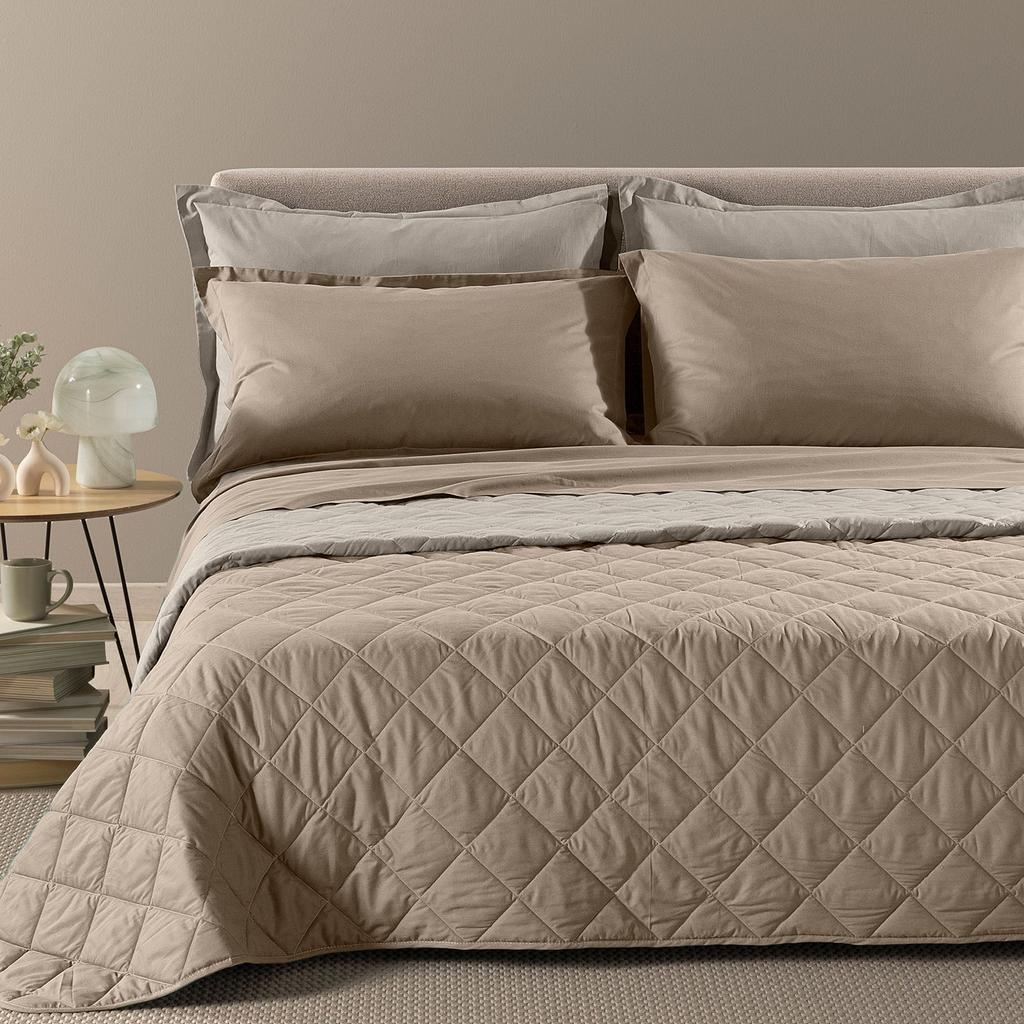 Spring Bedspread Vita Double In Cotton 80 G/sqm