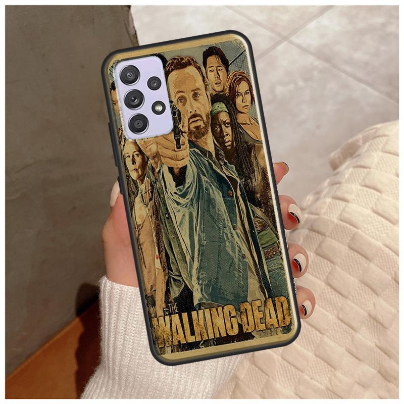 Walking Dead TWD Case For Samsung Galaxy A14 A34 A54 A12 A22 A32 A42 A52 A13 A23 A33 A53 A50 A51 A71 Cover