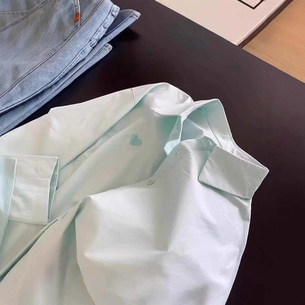 

Mint Green Embroidered Women s Top - Fresh, Gentle Spring/Summer 2025 Fashion L світло-зелений колір