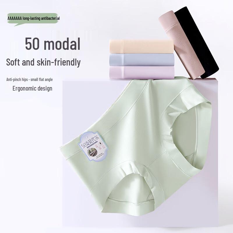 Odifen Women's Modal 7A Antibacterial Boy Short Briefs