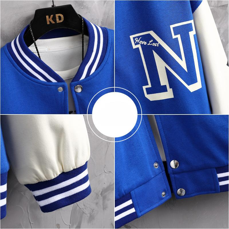 Giacca da baseball da uomo ampia, stile americano, costume da coppia, autunno/inverno, per uomo, marchio alla moda, scena casual, top