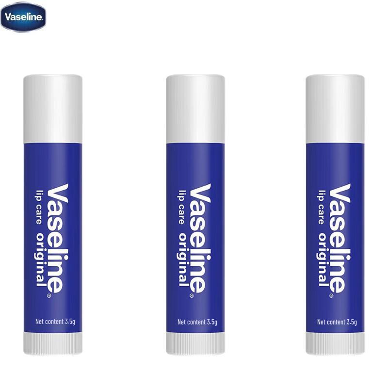 

Vaseline Original Repairing Lip Balm 3-Pack