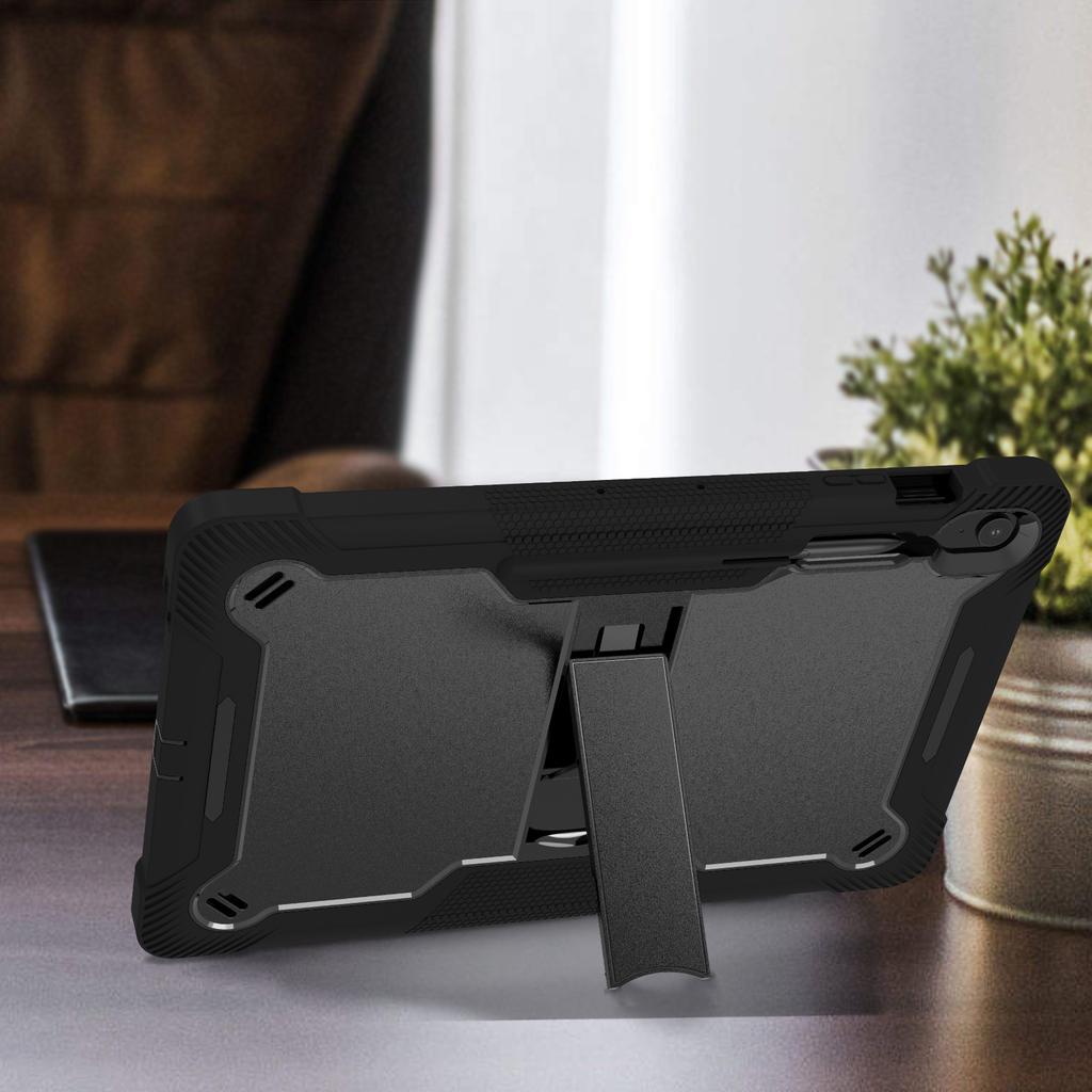 Anti-Slip Armor Case For Samsung Galaxy Tab S10 FE Plus 2025 13.1 Inch SM-X620 SM-X626B 3-Layers Hybrid Stand Cover Shockproof