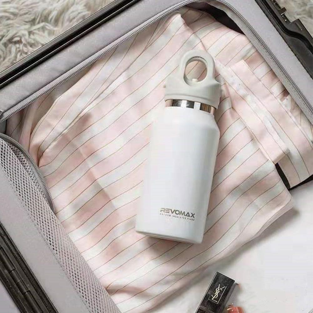 RevoMax 266ml 9oz 316L Double Wall Thermos Sports Bottle 18/10 Stainless Steel Vacuum Flask Insulated Tumbler, Leak Proof