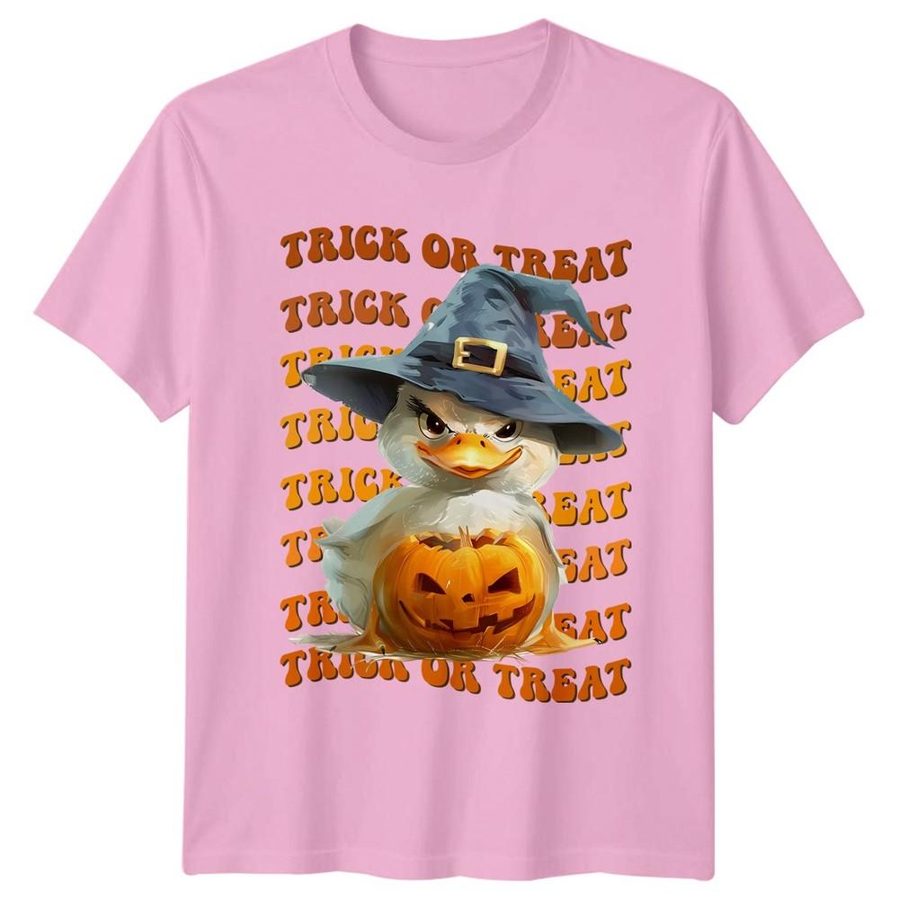 Trick Or Treat TShirt Funny Duck Halloween Halloween Gift For Him And Her