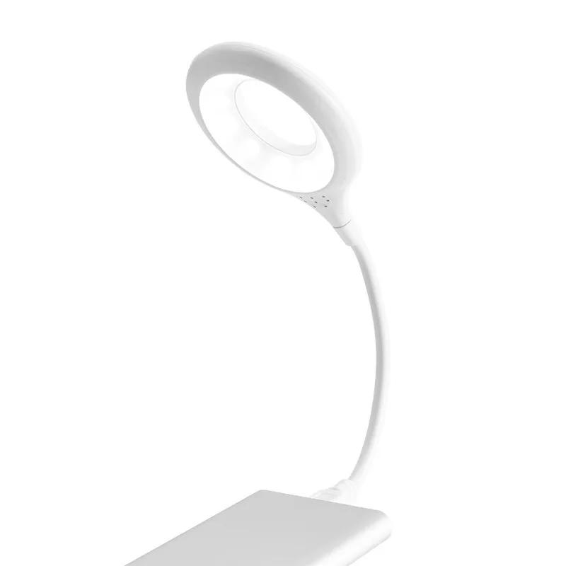 Home Bedroom USB Direct Plug Portable Lamp Dormitory Bedside Lamp Eye Protection Student Study Reading Available Night Light