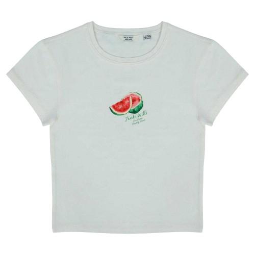 Jack Wills Womens/Ladies Watermelon Cotton Crop Top