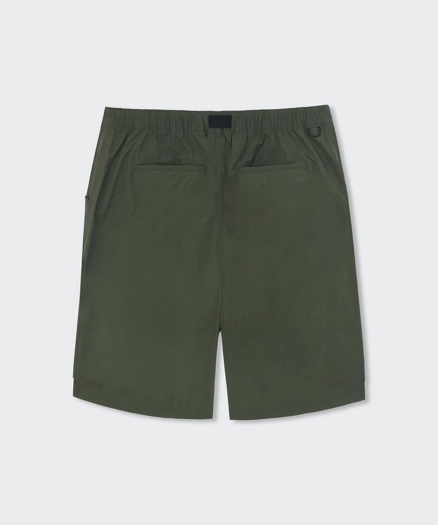 MUSINSA STANDARD [City Leisure] Belted Utility Bermuda Pants [Khaki]