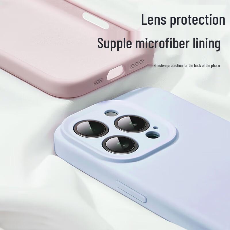 Pisen iPhone 16 Flexible Flüssigsilikonhülle