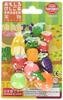 Blister Pack Fun Erasers Fruit Designs -