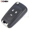 Car Key Case Cover For Buick For Chevrolet Cruze Epica Lova Impala Aveo Malibu Sail Orlando Trax Spark Remote Fob Shell Logo