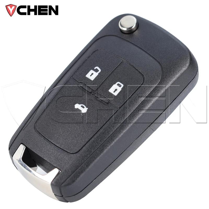 Car Key Case Cover For Buick For Chevrolet Cruze Epica Lova Impala Aveo Malibu Sail Orlando Trax Spark Remote Fob Shell Logo