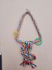 Bird Triangle Rope Swing Colorful Perch Chewing Toy for Parrots Budgie Parakeet Cockatiel Cockatoo