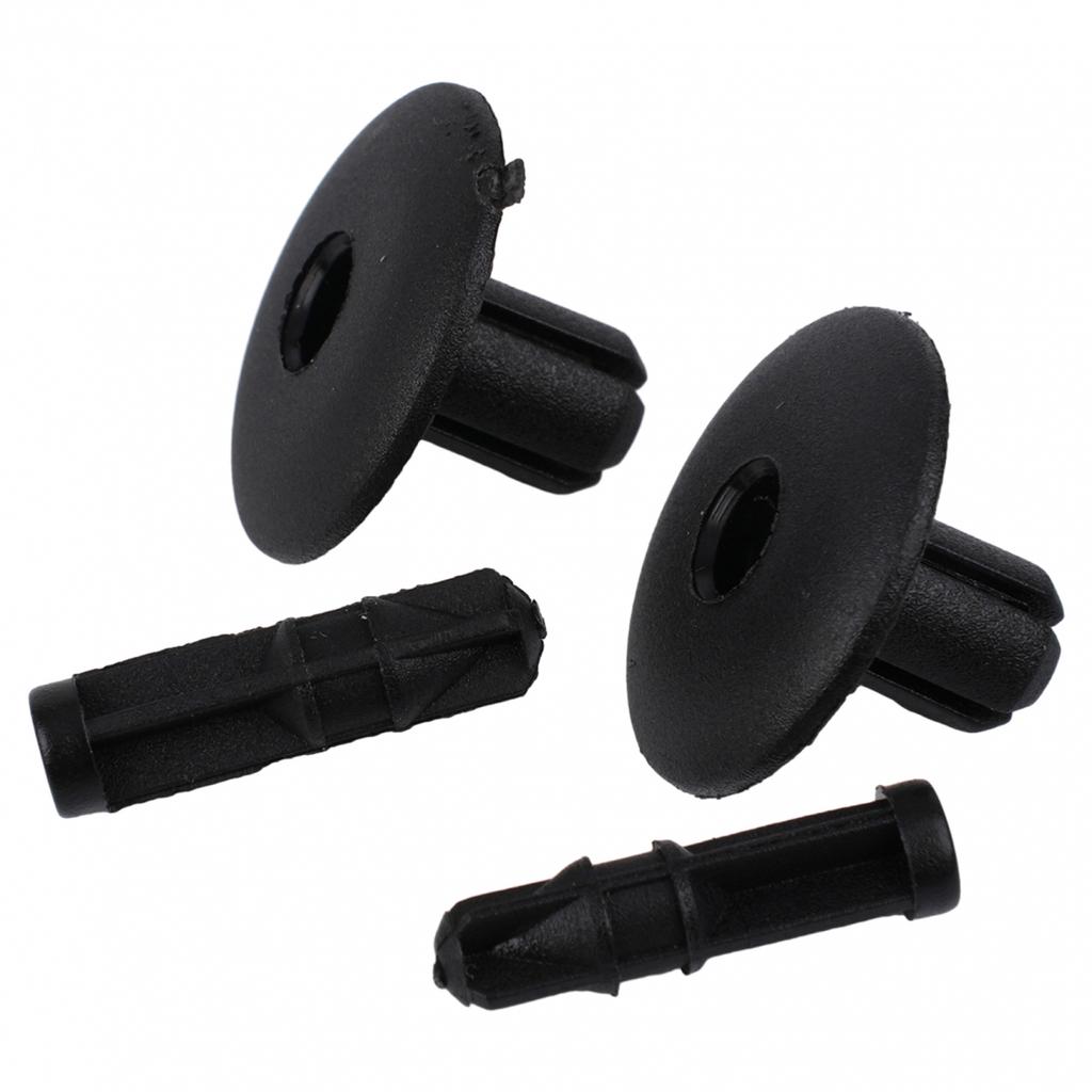 10X 10pcs Body Panel Clips Clips Decorate Black Fashion